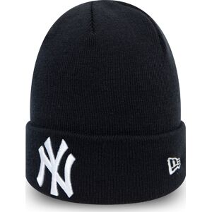 New Era New York Yankees Essential Cuff Beanie Hat Otc OneSize, Navy