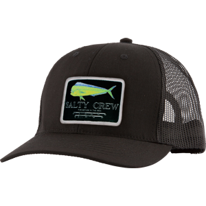 Salty Crew Mahi Mount Retro Trucker Black OneSize, Black