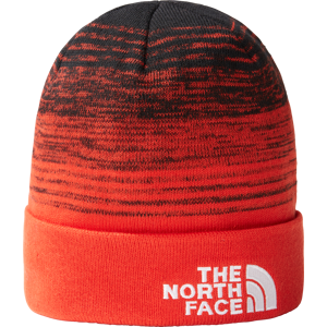 The North Face Dock Worker Recycled Beanie TNF BLACK/FIERY RED OneSize, TNF BLACK/FIERY RED