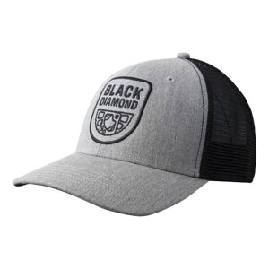 Black Diamond Unisex Trucker Hat OneSize, Heathered Aluminum