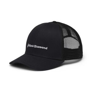 Black Diamond Men's Trucker Hat OneSize, Black/Black/BD Wordmark