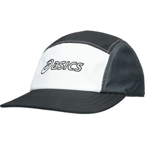 Asics 5 Panel Cap Performance Black/graphite Grey/white, OneSize Asics 5 Panel Cap Performance Black/graphite Grey/white, OneSize