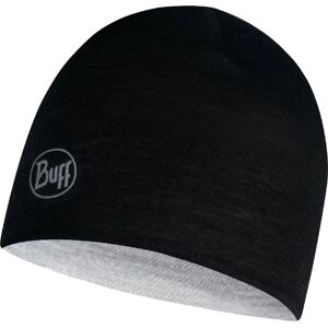Buff Lightweight Merino Reversible Hat Junior Black-Graph Multistripe, OneSize Buff Lightweight Merino Reversible Hat Junior Black-Graph Multistripe, OneSize
