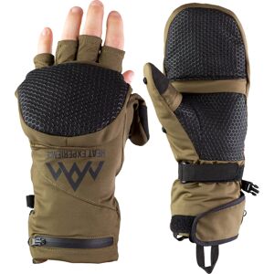 Heat Experience Heated Hunt Pullover Mittens Green/Black, XXL Heat Experience Heated Hunt Pullover Mittens Green/Black, XXL