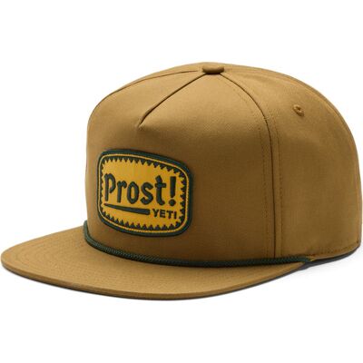 Yeti Prost! Flat Brim Rope Hat Brown, One Size Yeti Prost! Flat Brim Rope Hat Brown, One Size