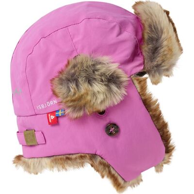 Isbjörn of Sweden Kids' Squirell Winter Cap Wild Rose, 52/54 cm Isbjörn of Sweden Kids' Squirell Winter Cap Wild Rose, 52/54 cm