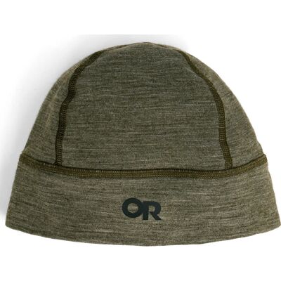 Outdoor Research Men's Alpine Onset Merino 150 Beanie Dk Olive Heather, S/M Outdoor Research Men's Alpine Onset Merino 150 Beanie Dk Olive Heather, S/M