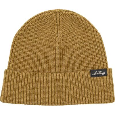 Lundhags Core Ribbed Beanie Hay, One Size Lundhags Core Ribbed Beanie Hay, One Size