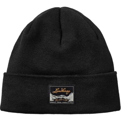 Lundhags Järpen Beanie Black, One Size Lundhags Järpen Beanie Black, One Size