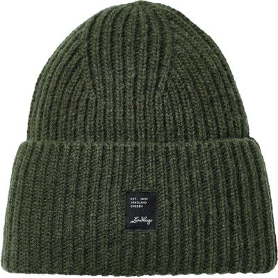 Lundhags Knitted Wool Beanie Forest Green, One Size Lundhags Knitted Wool Beanie Forest Green, One Size