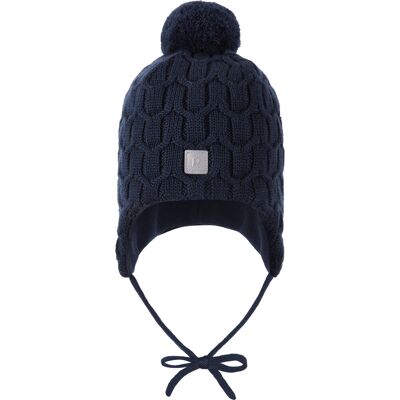 Reima Kids' Beanie Nunavut Navy, 48 Reima Kids' Beanie Nunavut Navy, 48