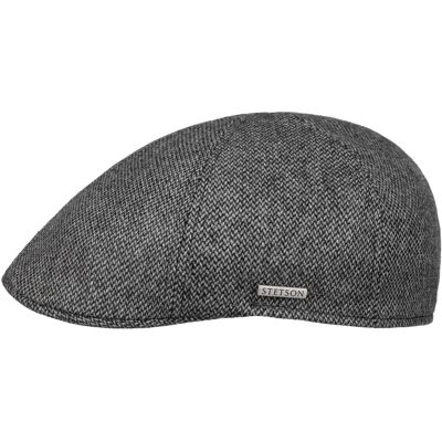 Stetson Men's Texas Fine Herringbone Flat Cap Antracite, 54-55/S Stetson Men's Texas Fine Herringbone Flat Cap Antracite, 54-55/S