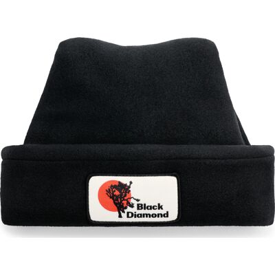 Black Diamond Pointed Fleece Beanie Black, OneSize Black Diamond Pointed Fleece Beanie Black, OneSize