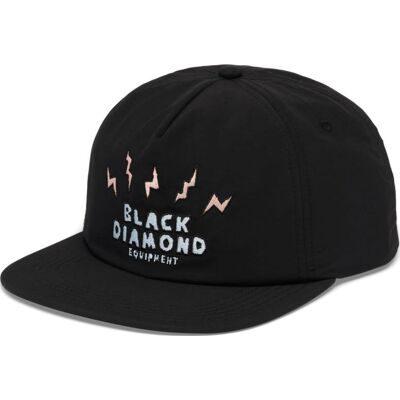 Black Diamond Men's Synthetic Surf Hat Black-lightning Bolts, One Size Black Diamond Men's Synthetic Surf Hat Black-lightning Bolts, One Size