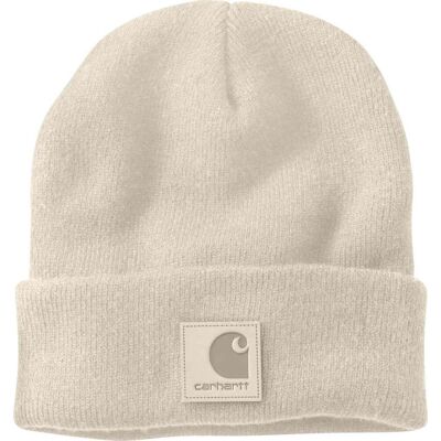 Carhartt Black Label Watch Hat Oat Milk, One Size Carhartt Black Label Watch Hat Oat Milk, One Size