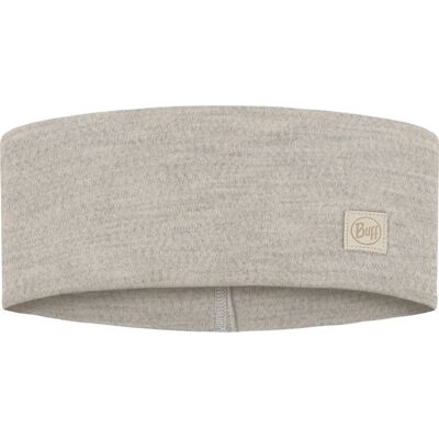 Buff Merino Wide Headband Solid Cloud, One Size Buff Merino Wide Headband Solid Cloud, One Size