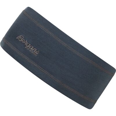 Bergans Juniors' Wool Headband Navy Blue/solid Grey, 50 Bergans Juniors' Wool Headband Navy Blue/solid Grey, 50