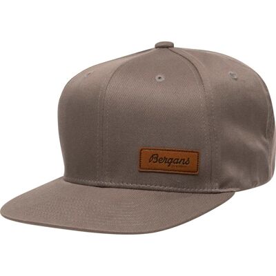 Bergans Nordmarka Snapback Cap Solid Grey, One Size Bergans Nordmarka Snapback Cap Solid Grey, One Size