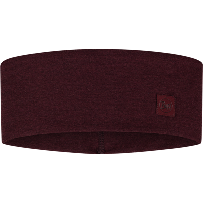 Buff Merino Wide Headband Solid Garnet, One Size Buff Merino Wide Headband Solid Garnet, One Size