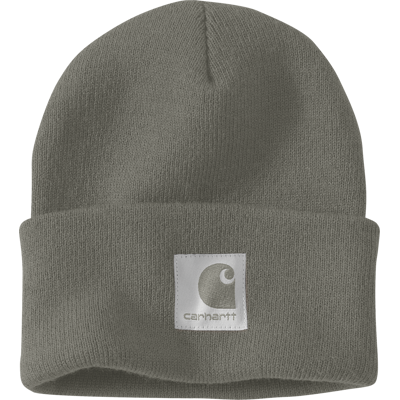 Carhartt Satin Lined Cuffed Beanie Dusty Olive, One Size Carhartt Satin Lined Cuffed Beanie Dusty Olive, One Size