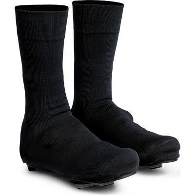 Gripgrab Flandrien Waterproof Knitted Road Shoe Covers Black, XL (45-47) Gripgrab Flandrien Waterproof Knitted Road Shoe Covers Black, XL (45-47)