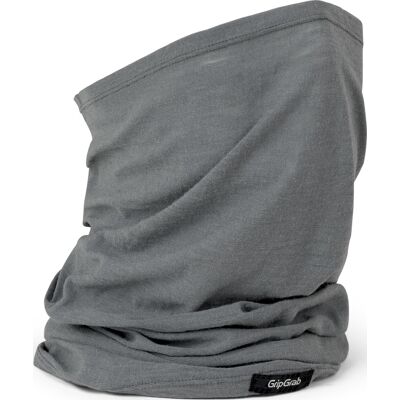 Gripgrab Multifunctional Merino Neck Warmer Grey, One Size Gripgrab Multifunctional Merino Neck Warmer Grey, One Size