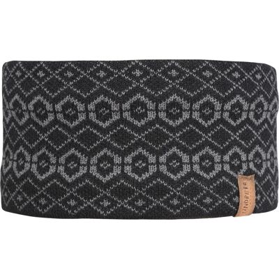 Lindberg Kids' Allsta Headband Black/Anthracite, One Size Lindberg Kids' Allsta Headband Black/Anthracite, One Size