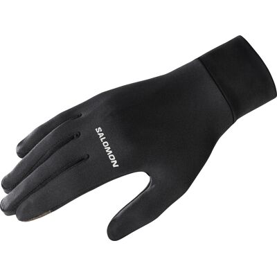 Salomon Unisex Cross Warm Gloves Deep Black, XS Salomon Unisex Cross Warm Gloves Deep Black, XS