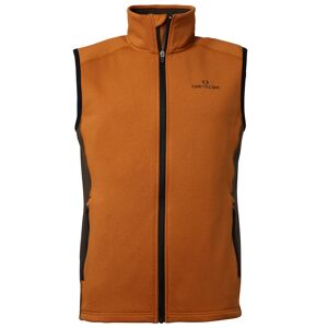 Chevalier Men's Lenzie Fleece Vest Orange/Brown S, Orange/Brown
