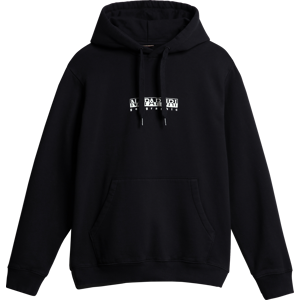 Napapijri Men's Box Hoodie Black M, Black