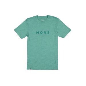 Mons Royale Zephyr Merino Cool T-Shirt Smokey Green M, Smokey Green