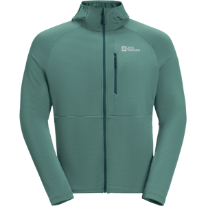 Jack Wolfskin Kolbenberg Hooded Fz M Jade Green M, Jade Green