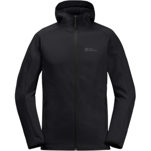 Jack Wolfskin Alpgrat Hooded Fz M Black XL, Black