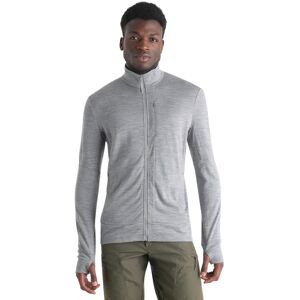 Icebreaker Men Merino 260 Quantum Iv Ls Zip Metro Heather M, Metro Hthr