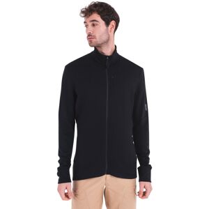 Icebreaker Men Merino 260 Quantum Iv Ls Zip Black XXL, Black