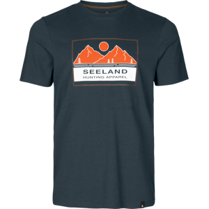 Seeland Men's Kestrel T-Shirt Dark Navy M, Dark Navy