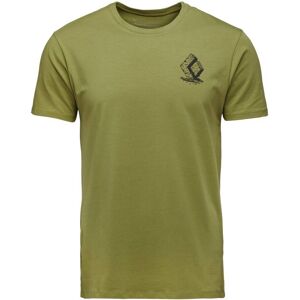 Black Diamond Men's Boulder SS Tee Camp Green M, Camp Green