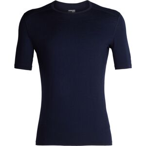 Icebreaker Men's 200 Oasis Short Sleeve Crewe Midnight Navy L, Midnight Navy