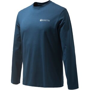 Beretta Men's Team Long Sleeve Blue Total Eclipse S, Blue Total Eclipse