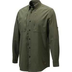 Beretta Men's Plain Lightweight Shirt Green Moss S, Green Moss