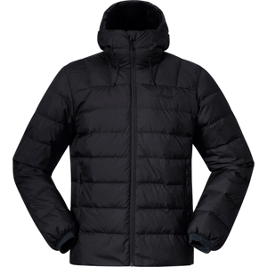 Bergans Men's Lava Medium Down Jacket With Hood Black L, Black