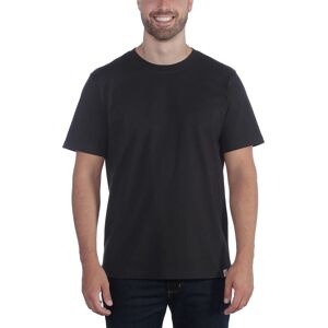 Carhartt Men's Relaxed Fit Heavyweight Short Sleeve T-Shirt Black S, Black