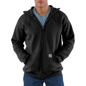 Carhartt Men's Zip Hooded Sweatshirt Black S, Black