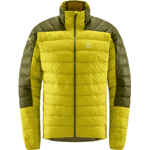 Haglöfs Men's L.I.M Down Jacket Aurora/Olive Green S, Aurora/Olive Green