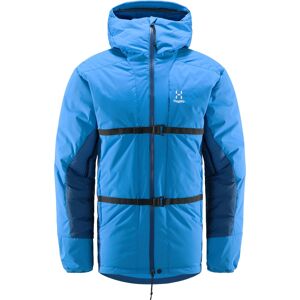 Haglöfs Nordic Expedition Down Hood Men Nordic Blue/Baltic Blue M, Nordic Blue/Baltic Blue