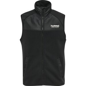 Hummel Men's Hmllgc Charley Fleece Waistcoat Black M, Black