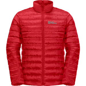 Jack Wolfskin Men's Pack & Go Down Jacket Adrenaline Red S, Adrenaline Red