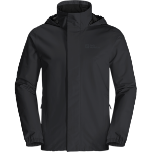 Jack Wolfskin Men's Stormy Point 2-Layer Jacket Black XXL, Black