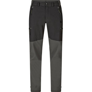 Seeland Men's Outdoor Stretch Trousers Black/Grey 52, Black/Grey