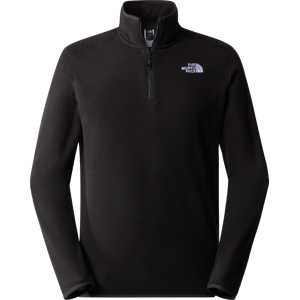 The North Face Men's 100 Glacier 1/4 Zip Fleece TNF BLACK M, TNF BLACK